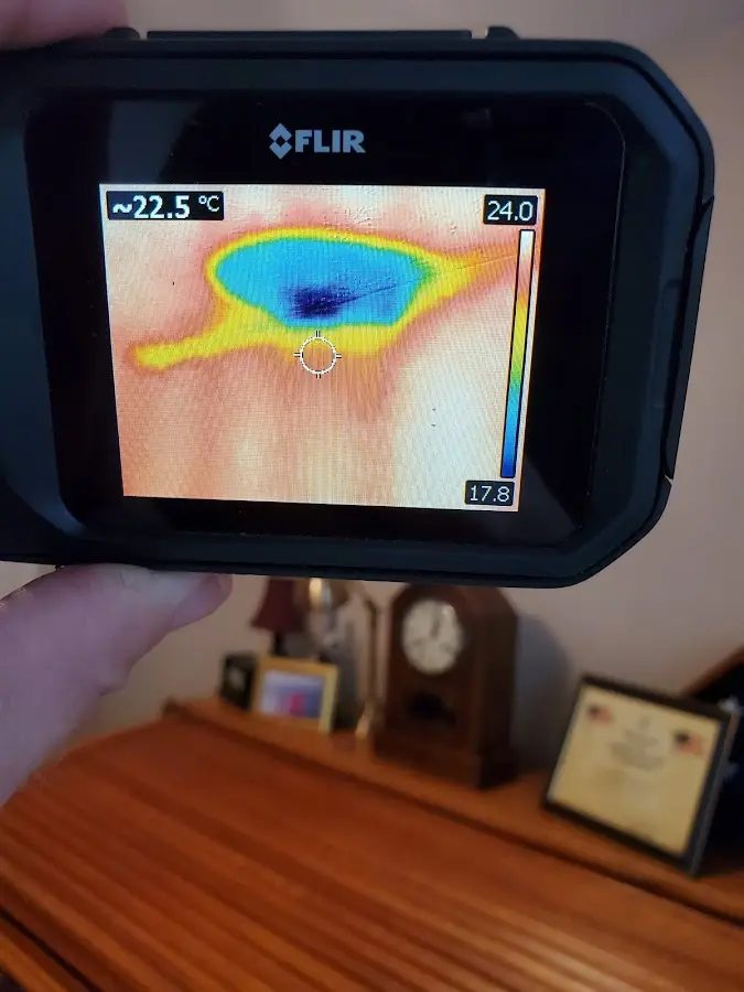 Thermal imaging inspection for water damage in Hawthorn Woods